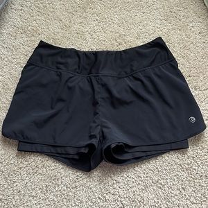 Black MPG shorts w spandex underneath!